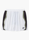 Yonex 2026 Mens Knit Shorts 15242YX White