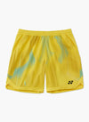 Yonex 2026 Mens Knit Shorts 15251YX Golden Yellow