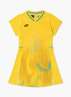 Yonex 2026 Womens Dress (With Inner Shorts) 20967YX Golden Yellow